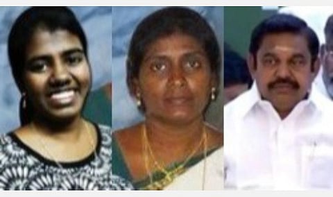 மழைநீர் கால்வாயில் விழுந்து உயிரிழந்த தாய், மகள் குடும்பத்தினருக்கு தலா ரூ.2 லட்சம் இழப்பீடு: முதல்வர் பழனிசாமி அறிவிப்பு