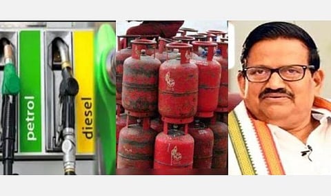 பெட்ரோல், டீசல், எரிவாயு சிலிண்டர் விலை உயர்வு; கலால் வரி மூலம்  6 ஆண்டுகளில் ரூ.19 லட்சம் கோடி வருமானம் ஈட்டிய மத்திய அரசு: கே.எஸ்.அழகிரி