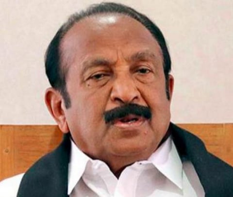 வைகோ: கோப்புப்படம்