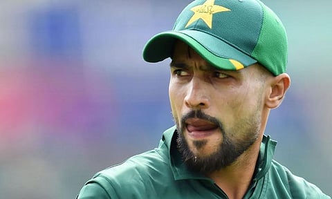 பாகிஸ்தான் முன்னாள் வீரர் முகமது அமிர் : கோப்புப்படம்