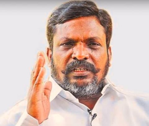 திருமாவளவன்: கோப்புப்படம்