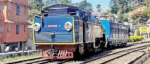 நீலகிரி மலை ரயில். (கோப்பு படம்)