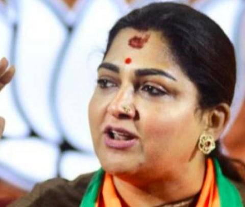 குஷ்பு: கோப்புப்படம்