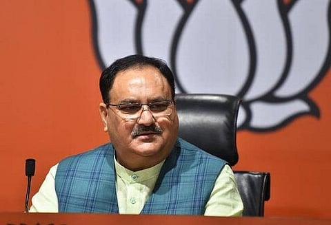 பாஜக தேசியத் தலைவர் ஜே.பி. நட்டா : கோப்புப்படம்