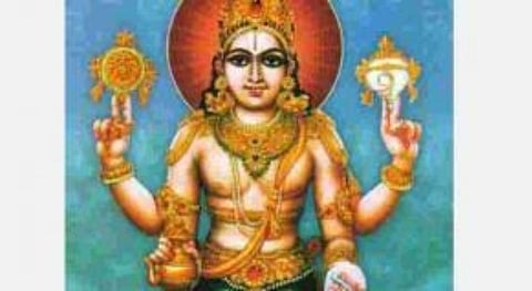 ஸ்ரீரங்கத்தில்... நோய் தீர்க்கும் தன்வந்திரி பகவான்! 