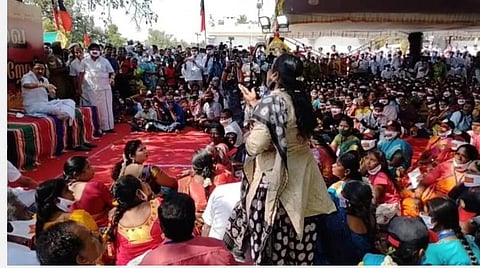 திமுக கூட்டத்தில் பெண் தாக்கப்பட்ட விவகாரம்: டிஜிபி, கோவை எஸ்.பி.க்கு தேசிய தாழ்த்தப்பட்டோர் ஆணையம் நோட்டீஸ்