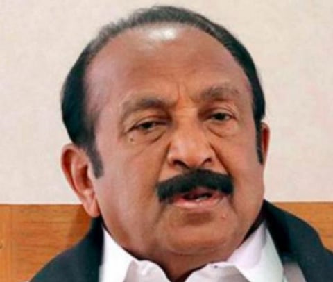 வைகோ: கோப்புப்படம்