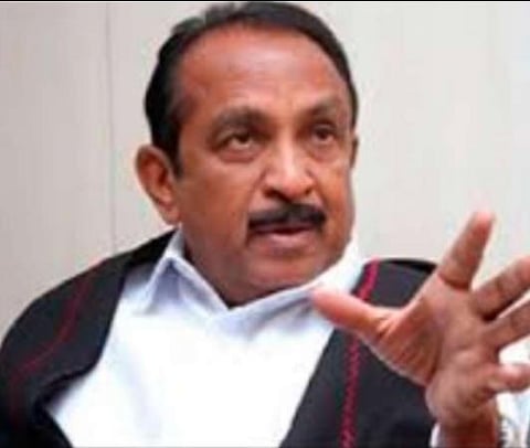 வைகோ: கோப்புப்படம்