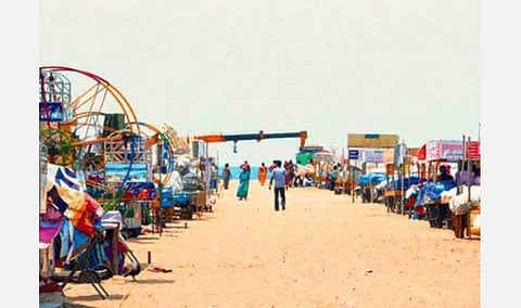 மெரினா கடற்கரையில் 900 ஸ்மார்ட் கடைகள்: ஜன.20, 21 தேதிகளில் உரிமையாளர்கள் குலுக்கல் முறையில் தேர்வு