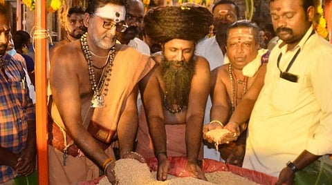 நெல்லையப்பர் கோயிலில் நெல்லுக்கு வேலியிட்ட திருவிளையாடல் வைபவம்: திரளான பக்தர்கள் தரிசனம்