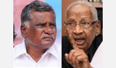 டெல்லியில் விவசாயிகள் மீது காவல்துறை தாக்குதல்: முத்தரசன், கி.வீரமணி கண்டனம்