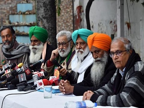 கிசான் சம்யுக்தா மோர்ச்சா அமைப்பின் நிர்வாகிகள்: கோப்புப்படம்