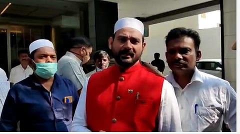 கோவையில் செய்தியாளர்களிடம் பேசிய, ஏகத்துவ பிரச்சார ஜமாஅத் தலைவர் வேலூர் இப்ராஹிம்