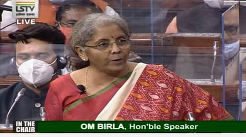 மத்திய நிதியமைச்சர் நிர்மலா சீதாராமன்: படம் | ஏஎன்ஐ.