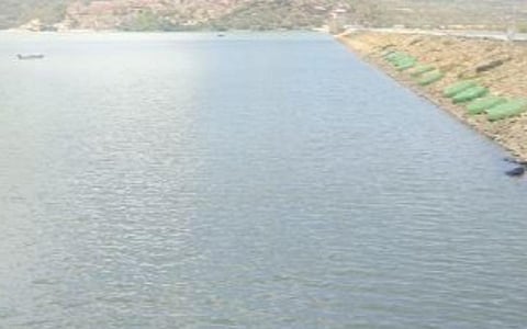 அமராவதி அணையின் உட்புறத் தோற்றம். படம்: எம்.நாகராஜன்