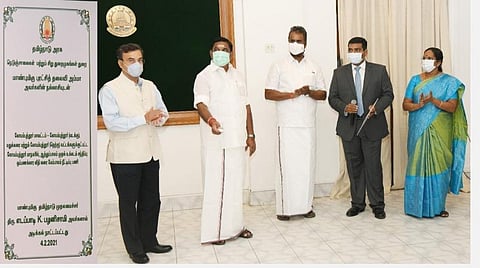 கோவையில் ரூ.265 கோடி மதிப்பீட்டில் மேம்பாலம் நீட்டிப்பு: முதல்வர் பழனிசாமி அடிக்கல் நாட்டினார்