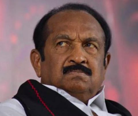 வைகோ: கோப்புப்படம்