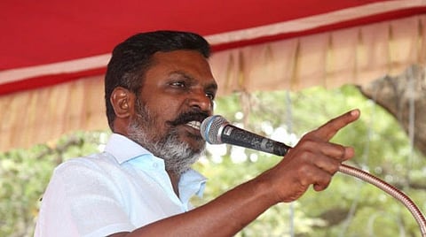 தொல். திருமாவளவன்: கோப்புப்படம்