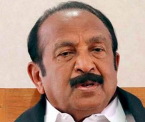 வைகோ: கோப்புப்படம்