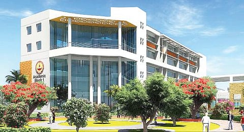 சென்னையில் பிரதமர் மோடி நேற்று திறந்துவைத்த ஐஐடி கண்டுபிடிப்பு வளாகத்தில் (டிஸ்கவரி கேம்பஸ்) அமைய உள்ள ஆராய்ச்சி மையங்களின் மாதிரி தோற்றம்.