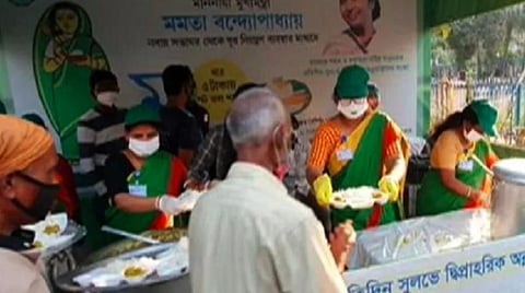 ரூ.5-க்கு சாதம், பருப்பு, காய்கறி, முட்டையுடன் சாப்பாடு: மேற்கு வங்கத்தில் ’மா கிட்சன்ஸ்’ தொடக்கம்