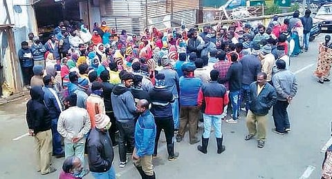 தூய்மைப் பணியாளர்கள் பணி புறக்கணிப்பு