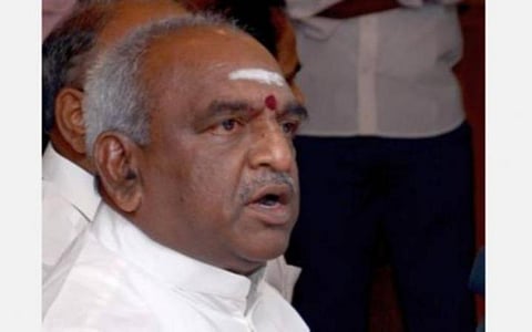 ‘பொய் வாக்குறுதிகளை அள்ளி வீசி ஆட்சிக்கு வருவது திமுகவின் வழிமுறை’