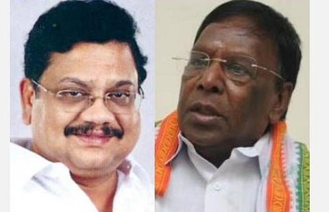 நாராயணசாமியைக் கைவிட்டதா திமுக தலைமை? கடைசி நேரத்தில் காலை வாரிய திமுக எம்எல்ஏ