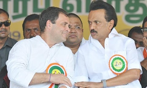 ராகுல் காந்தி - ஸ்டாலின்: கோப்புப்படம்