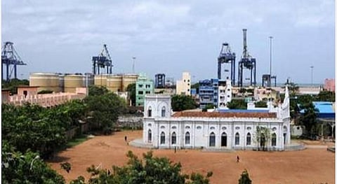 ராயபுரம் செயின்ட் பீட்டர் தேவாலயம்.