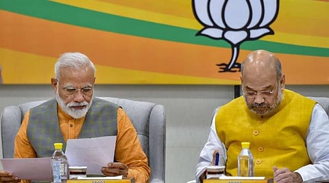 பிரதமர் மோடி, உள்துறை அமைச்சர் அமித் ஷா : கோப்புப்படம்