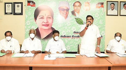 நேர்காணலில் பேசிய முதல்வர் பழனிசாமி.