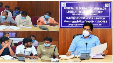 தேர்தலையொட்டி திருமண மண்டபம், அச்சகம், நகை அடகுக் கடைகளுக்குக் கடும் கட்டுப்பாடு