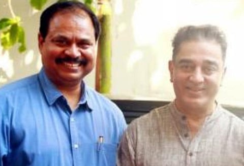 சி.கே.குமரவேல் - கமல்ஹாசன்: கோப்புப்படம்