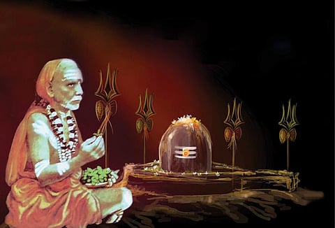 மகாபெரியவர் வணங்கிய ஈசான லிங்கம்