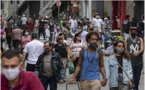 பிரேசிலில் மீண்டும் அதிகரிக்கும் கரோனா: ஒரே நாளில் 90 ஆயிரம் பேருக்கு பாதிப்பு; பலி எண்ணிக்கை 2,815