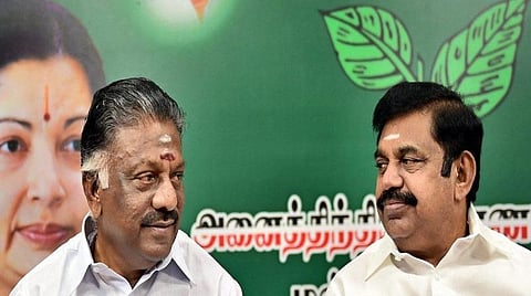 ஓபிஎஸ் - ஈபிஎஸ்: கோப்புப்படம்