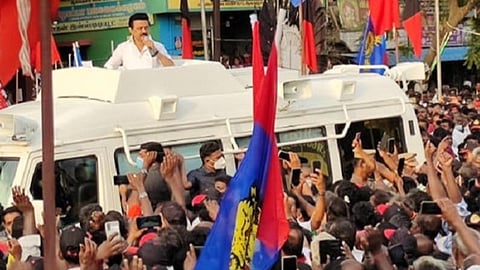 ரவுடிகள், கேடிகளை கட்சியில் சேர்ப்பதுதான் சட்டம், ஒழுங்கை பாதுகாக்கும் லட்சணமா? பிரதமர் மோடிக்கு மு.க.ஸ்டாலின் கேள்வி 