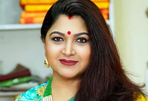 குஷ்பு: கோப்புப்படம்