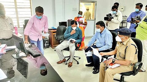 ராணிப்பேட்டை மாவட்டத்தில் காவலர்களுக்கான பாதுகாப்பு பணி கணினி குலுக்கல் முறையில் நடைபெற்றது.