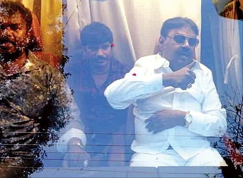 புதுச்சேரி பாகூர் பகுதியில் வாக்கு சேகரித்த தேமுதிக தலைவர் விஜயகாந்த்.