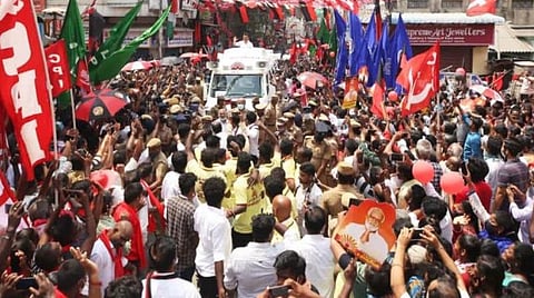 தோல்வி பயத்தில் திமுக மீது பழி சுமத்துகின்றனர்: குற்றம் செய்திருந்தால் நடவடிக்கை எடுக்காதது ஏன்?- அதிமுக அரசுக்கு திமுக தலைவர் மு.க.ஸ்டாலின் கேள்வி