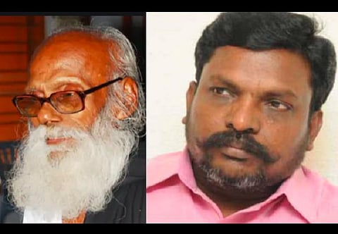 வே.ஆனைமுத்து - திருமாவளவன்: கோப்புப்படம்