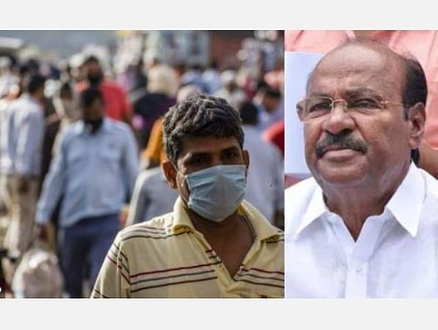 முகக்கவசம் அணியாவிட்டால் ரூ.5000 வரை அபராதம்: கரோனா பரவலைத் தடுக்க ராமதாஸ் யோசனை