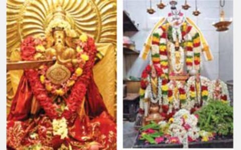 கடலூர், விழுப்புரம் மாவட்டங்கள், புதுச்சேரியில் தமிழ் புத்தாண்டையொட்டி கோயில்களில் வழிபாடு: முகக்கவசம் அணிந்து பக்தர்கள் தரிசனம்