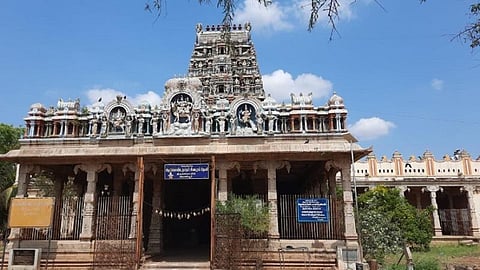 திருப்பத்தூர் அருகே ரணியூரில் உள்ள ஆட்கொண்டநாதர் கோயில்.