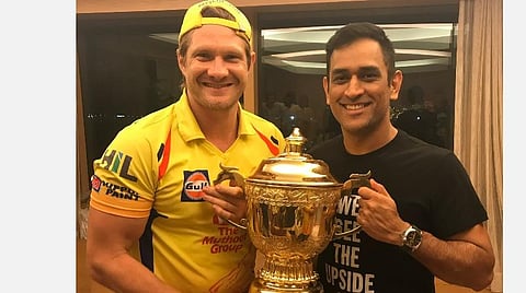 நீங்கள்தான் சென்னை அணியின் இதயத்துடிப்பு: தோனிக்கு வாழ்த்து தெரிவித்த வாட்சன்