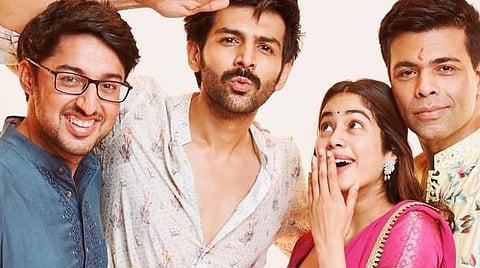 தொழில்முறையில் செயல்படவில்லை: 'தோஸ்தானா 2'-விலிருந்து நீக்கப்பட்ட கார்த்திக் ஆர்யன்