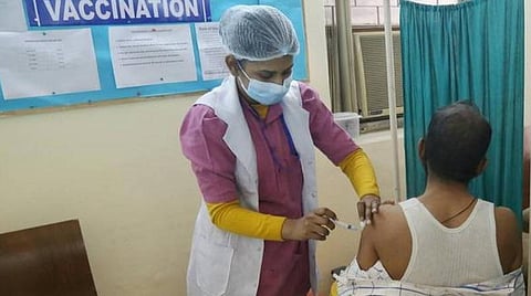 100 நாட்களில் 14.19 கோடி பேருக்கு கோவிட் தடுப்பூசி