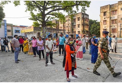 3.30 மணி நிலவரம்; மேற்கு வங்க இறுதி கட்டத் தேர்தல்: 68.46%  வாக்குகள் பதிவு